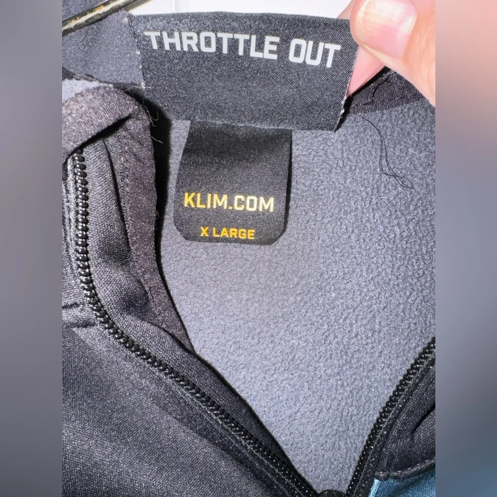 Klim Transition Tech Hoodie - Petrol boys XL (16/18), EUC